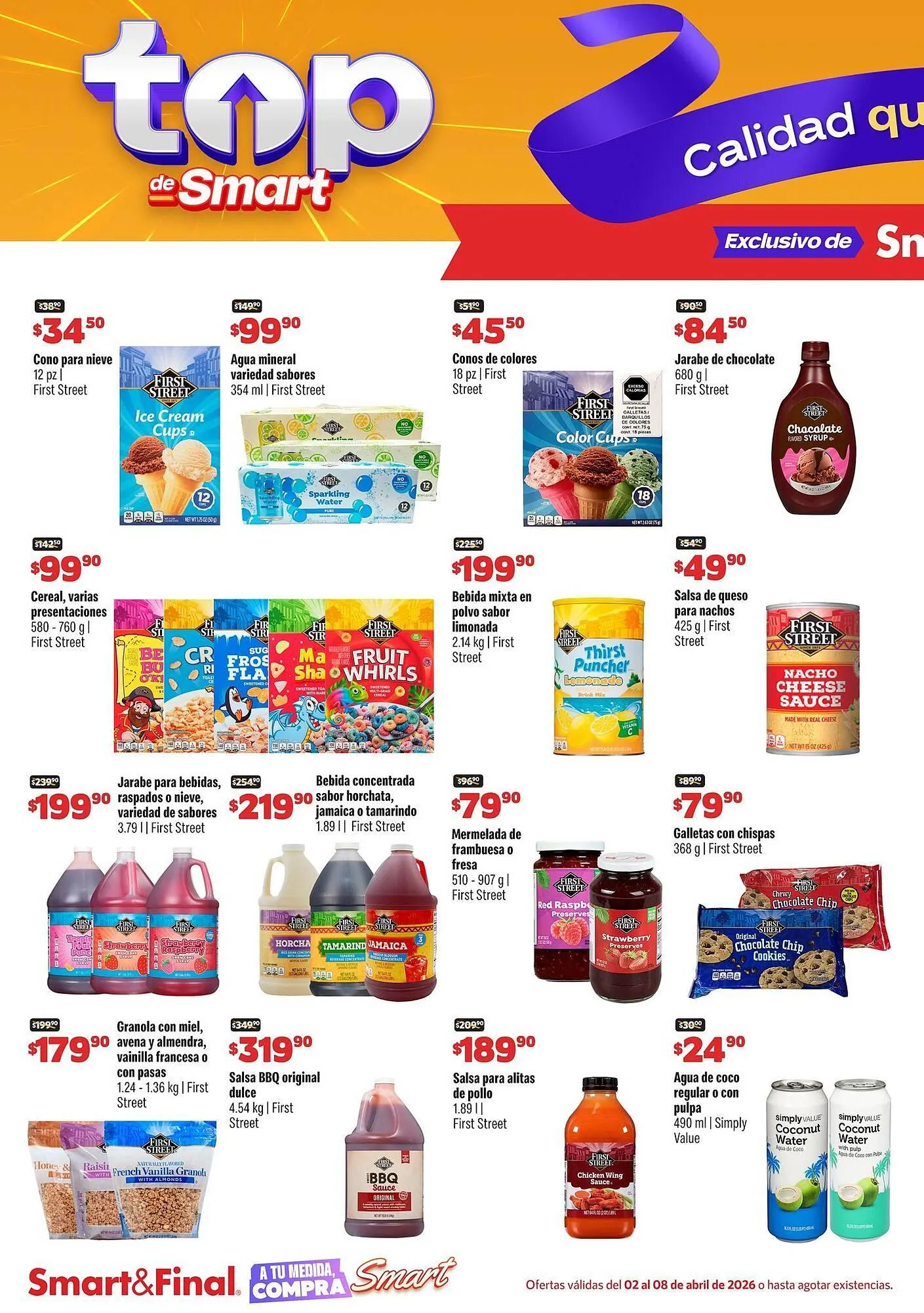 Catálogo de Catálogo Smart & Final 2 de abril al 8 de abril 2026 - Pagina 4