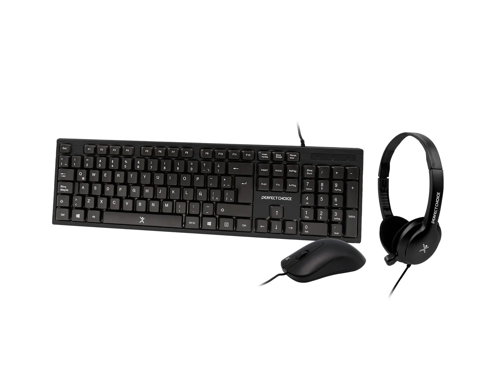 Kit Alámbrico Perfect Choice 3 En1 Oficina PC-201717