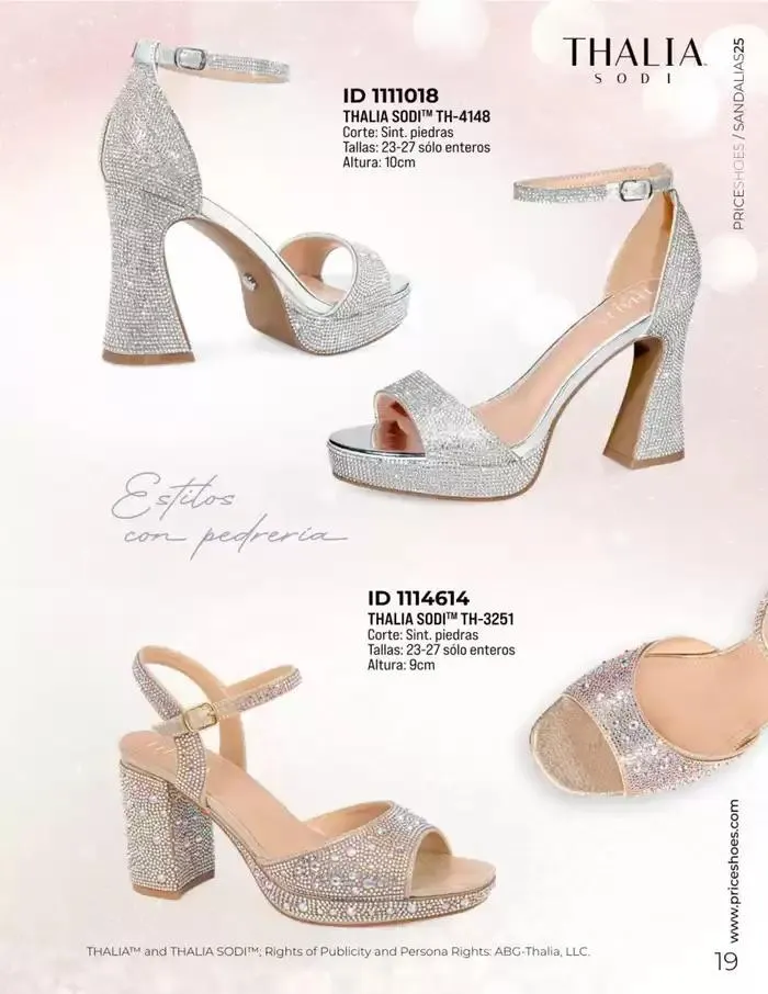 Catálogo de SANDALIAS | 2025 | 1E 27 de enero al 30 de septiembre 2025 - Pagina 19