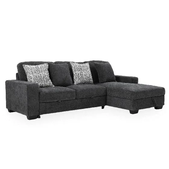 SOFA CAMA CON HERRAJE ADEN MIDNIGHT