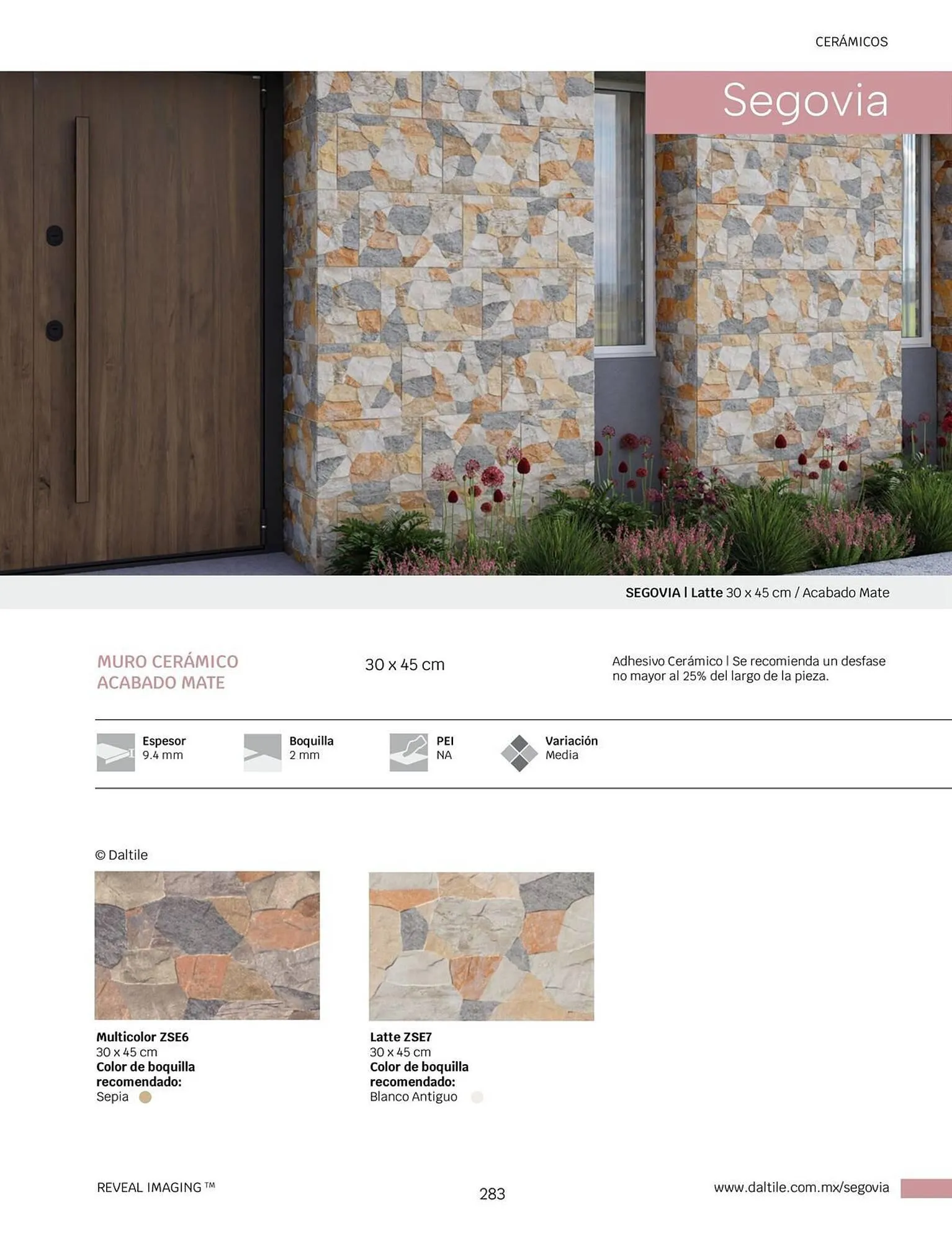 Catálogo de Catálogo Daltile 1 de enero al 31 de diciembre 2024 - Pagina 283