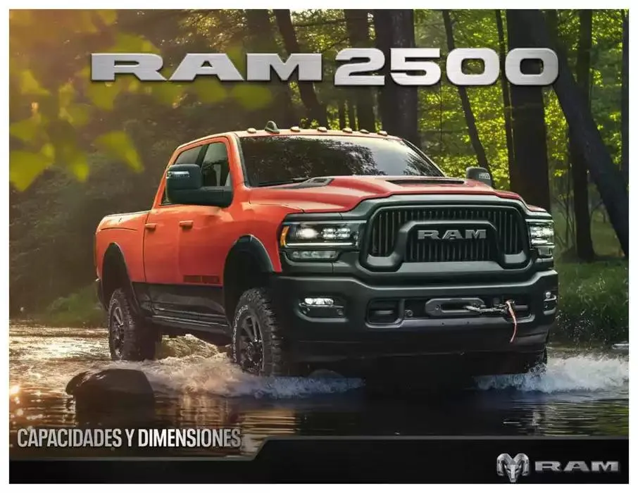 RAM 2500 - Capacidades y Dimensiones - 1