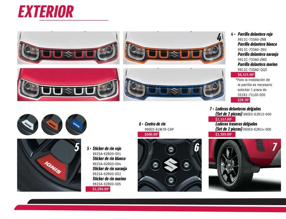 Catálogo de Suzuki IGNIS 27 de febrero al 31 de diciembre 2024 - Pagina 4