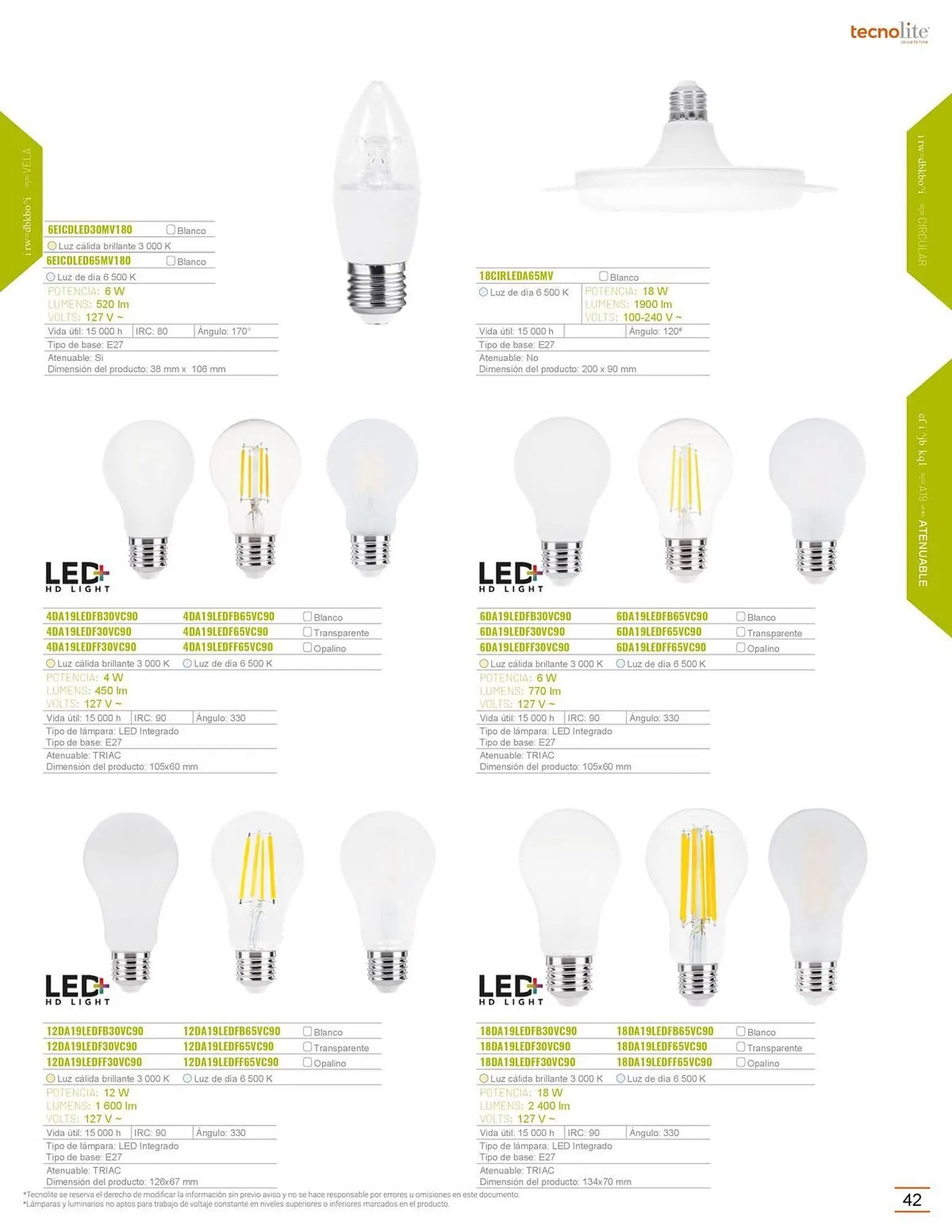 Catálogo de Catálogo Tecnolite 18 de julio al 31 de diciembre 2025 - Pagina 43