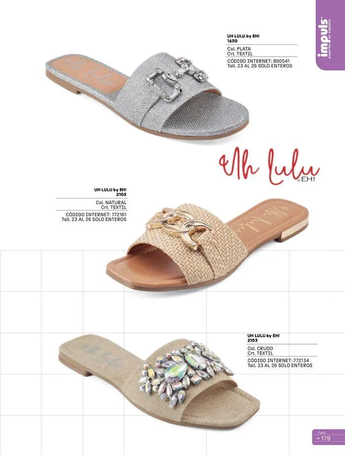 Catálogo de IMPULS Dama Verano-Otoño 5 de julio al 15 de noviembre 2024 - Pagina 181