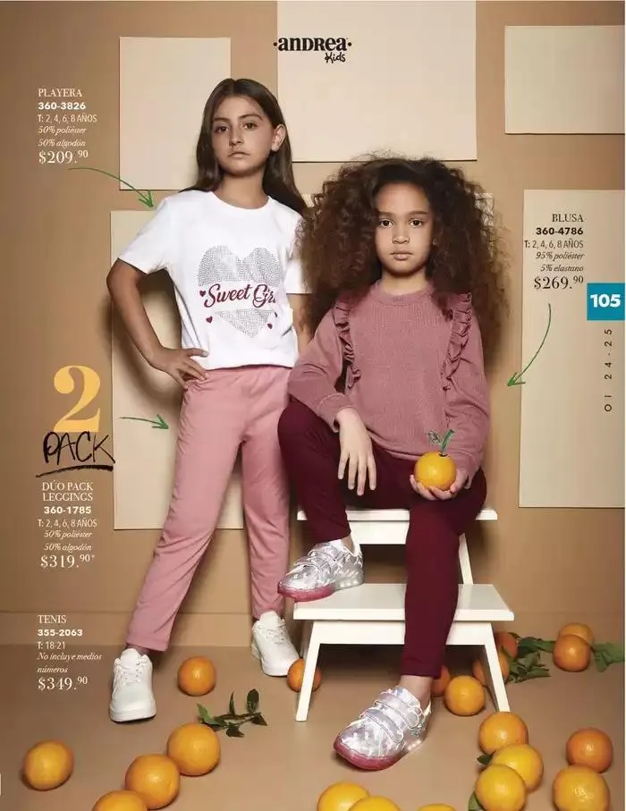 Catálogo de ANDREA - INFANTIL 26 de agosto al 25 de enero 2025 - Pagina 6