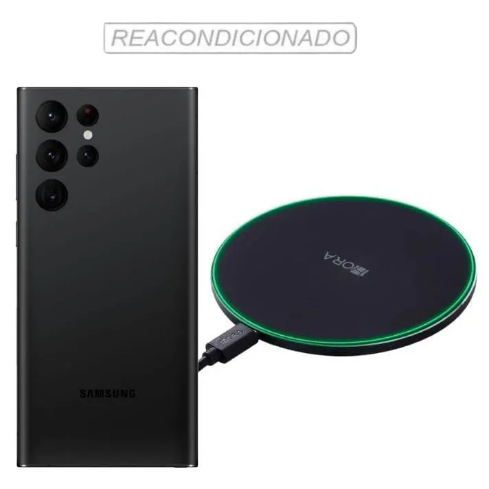 Galaxy S22 Ultra Reacondicionado + Cargador Genérico