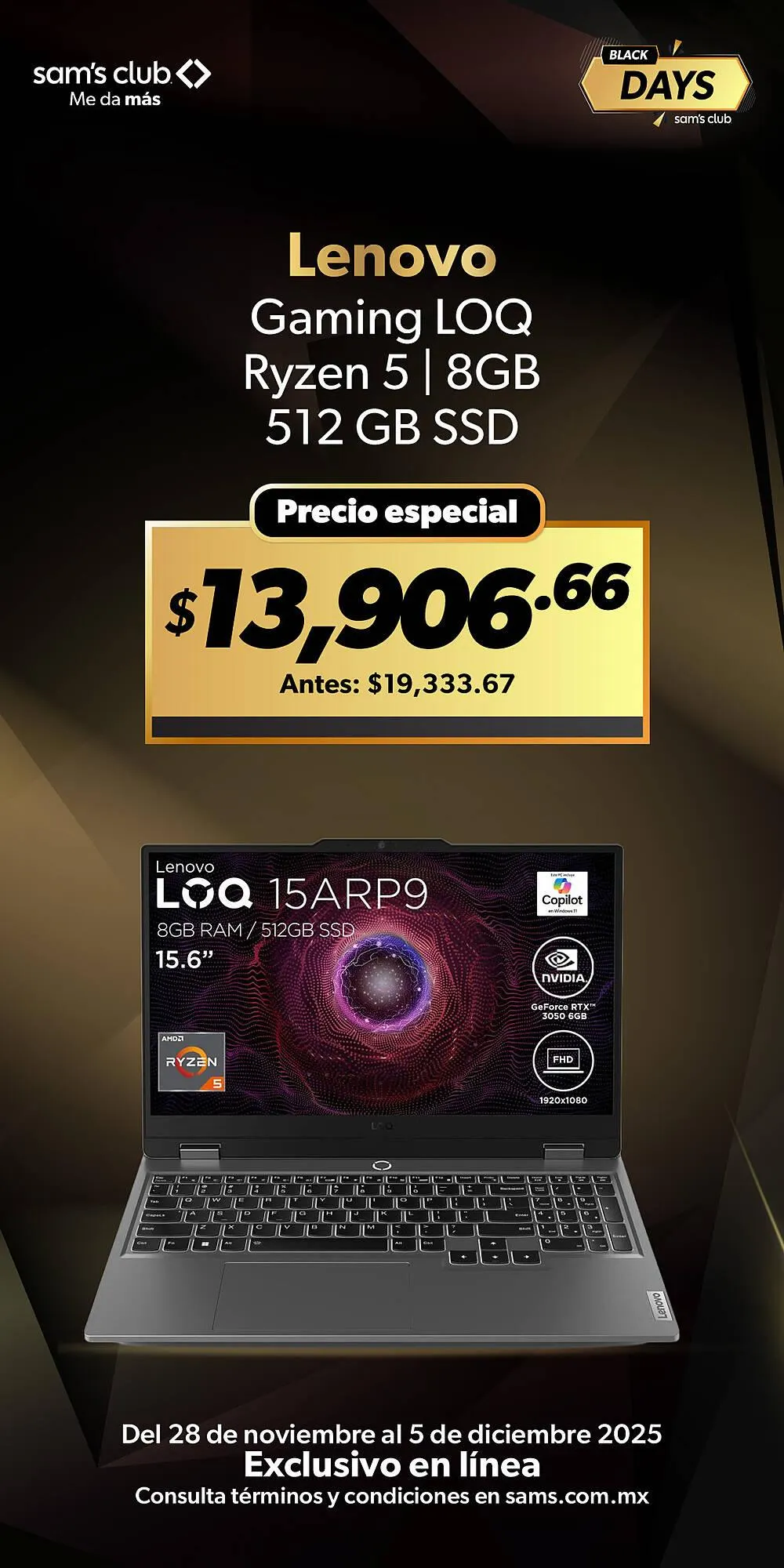 Catálogo de Catálogo Sam's Club 5 de diciembre al 5 de diciembre 2025 - Pagina 2