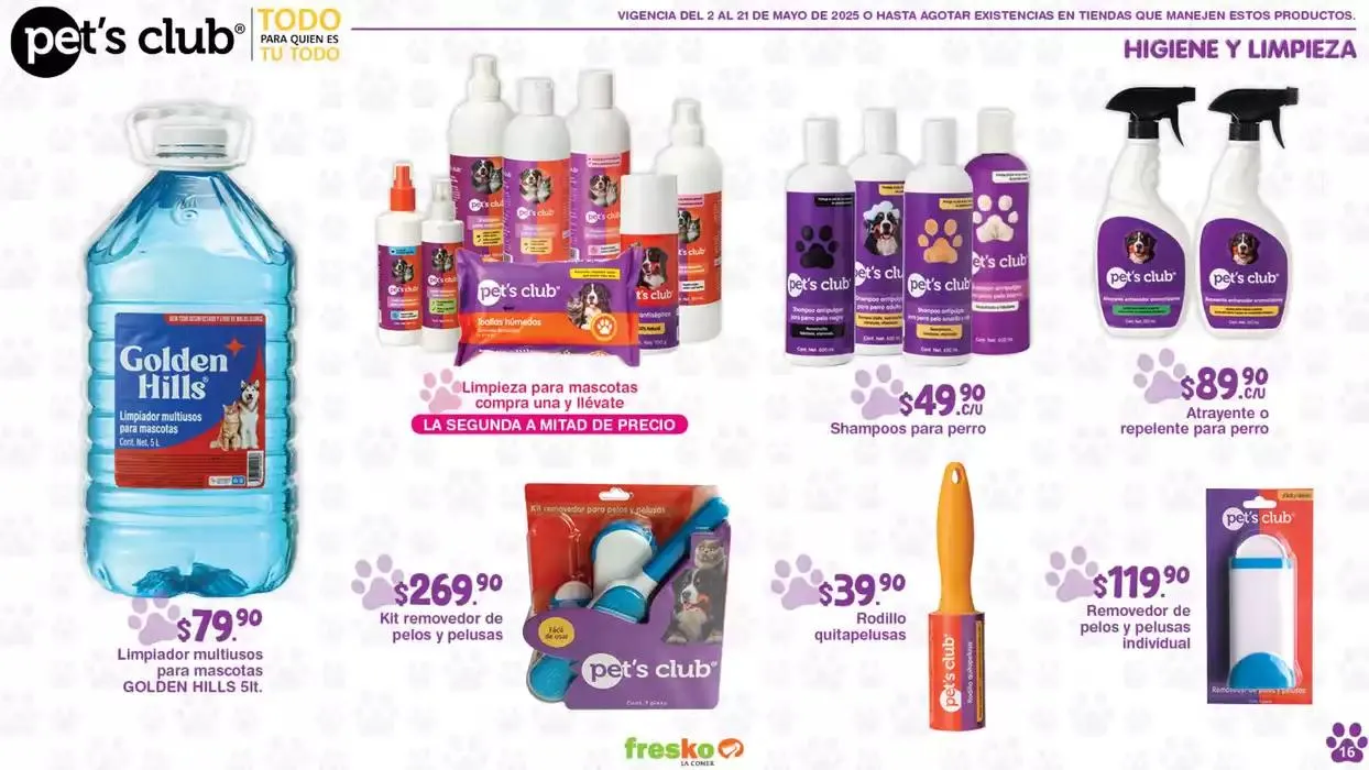 Catálogo de Especial Mascotas 2 de mayo al 21 de mayo 2025 - Pagina 16