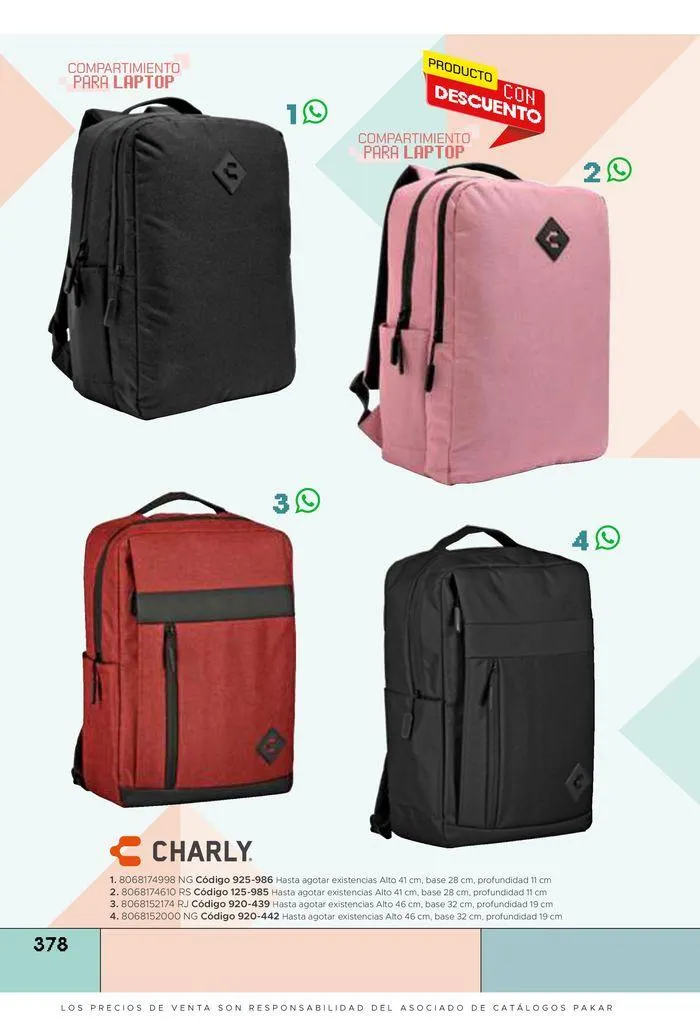 Catálogo de Pakar Casual Otoño-Invierno 2024 26 de julio al 31 de diciembre 2024 - Pagina 378