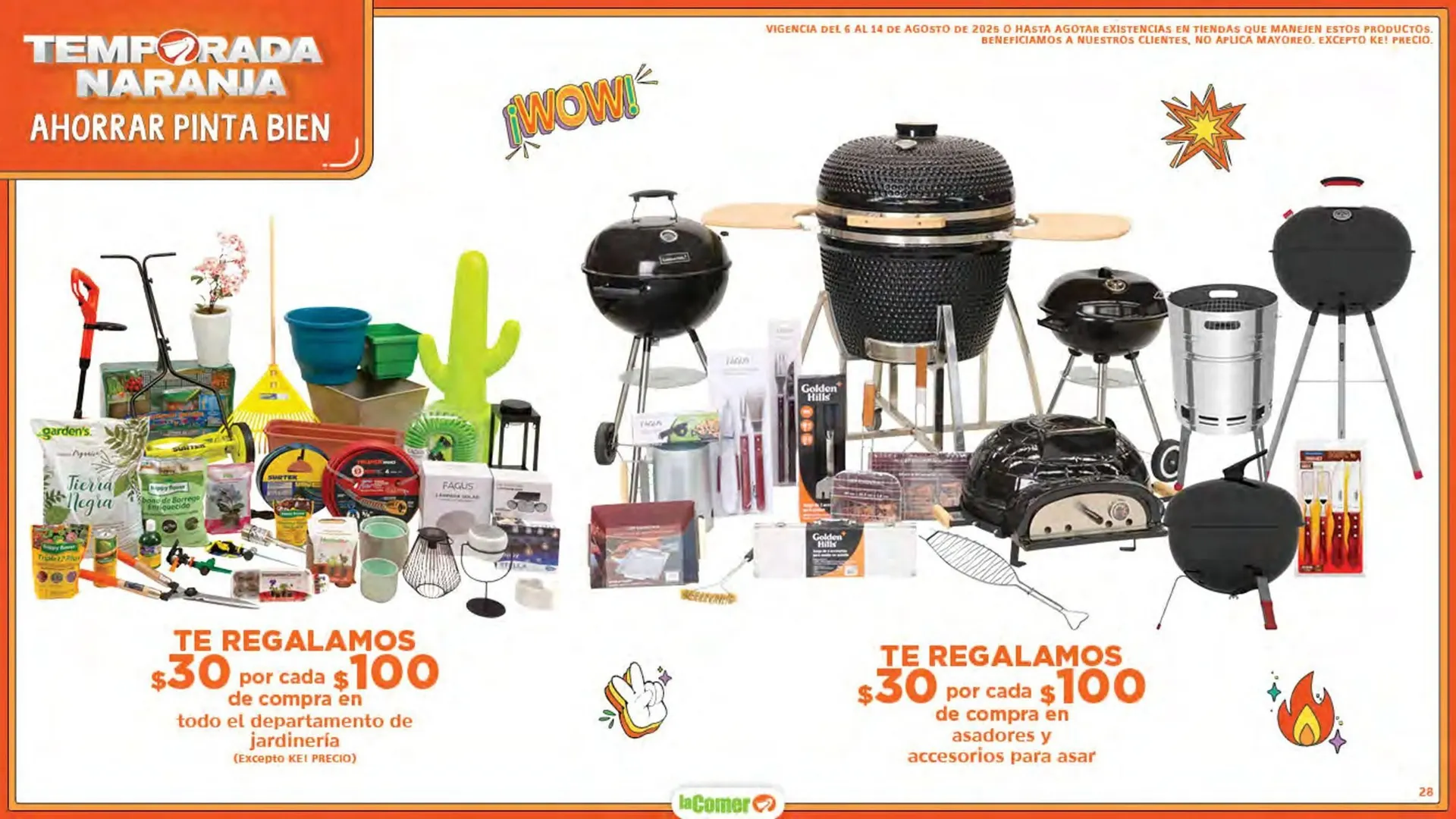 Catálogo de Catálogo La Comer 6 de agosto al 14 de agosto 2025 - Pagina 28