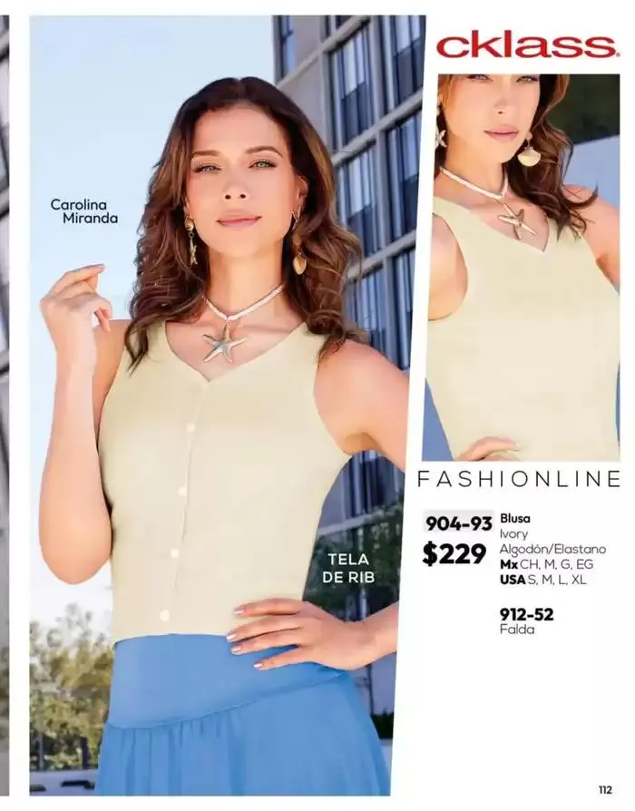 Catálogo de Catálogo Cklass Ropa Complemento de Verano 2025 México 1 de marzo al 30 de septiembre 2025 - Pagina 113
