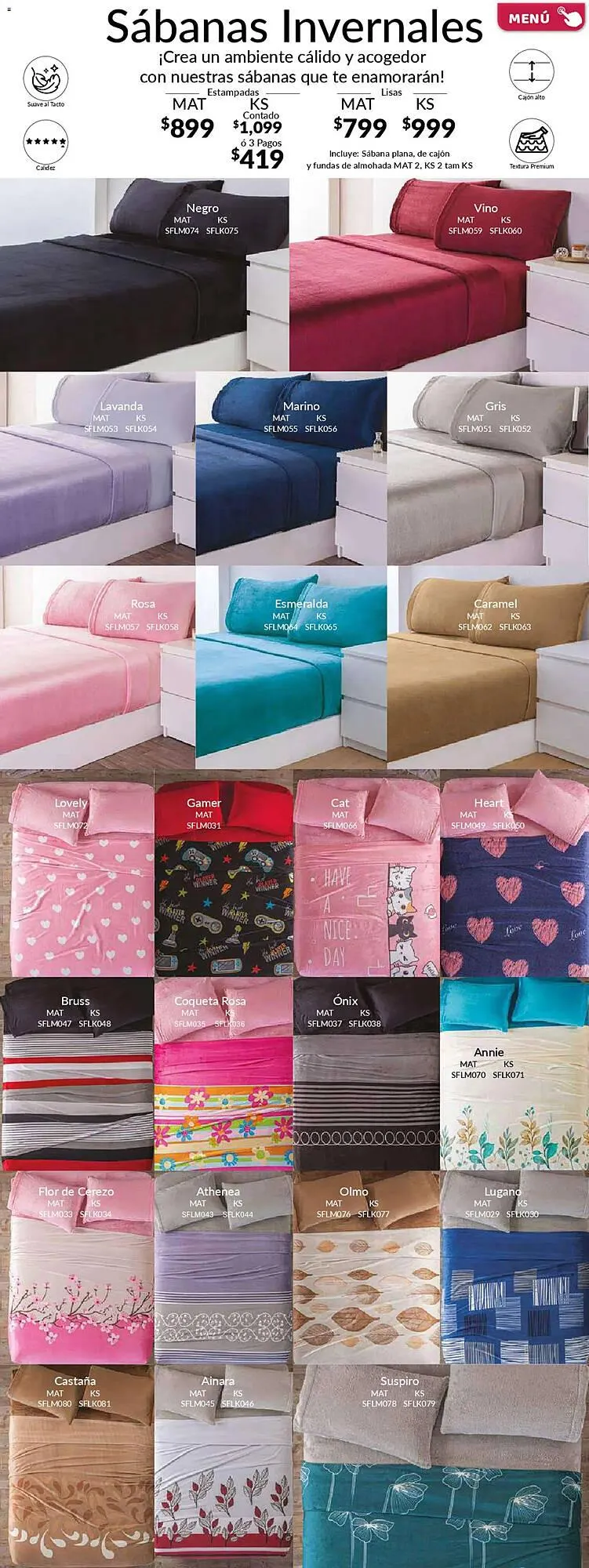 Catálogo de Catálogo Colchas Concord 1 de febrero al 2 de mayo 2026 - Pagina 92