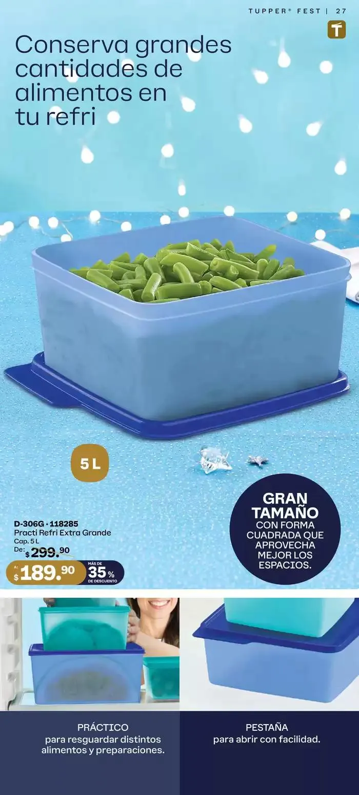 Catálogo de Tupper Tips 20 de diciembre al 29 de diciembre 2024 - Pagina 27