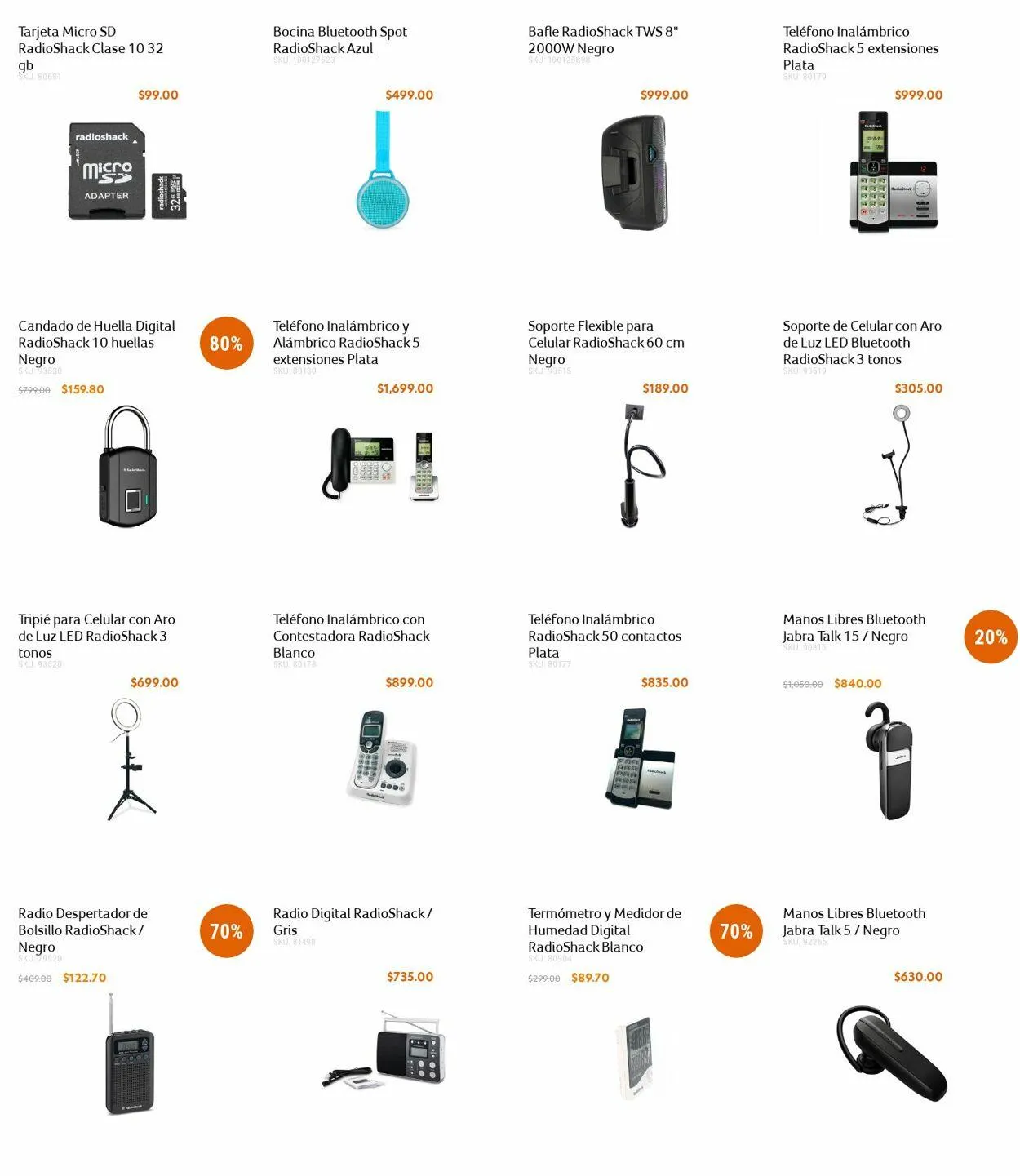 Catálogo de Radio Shack Oferta actual 6 de agosto al 21 de agosto 2025 - Pagina 2