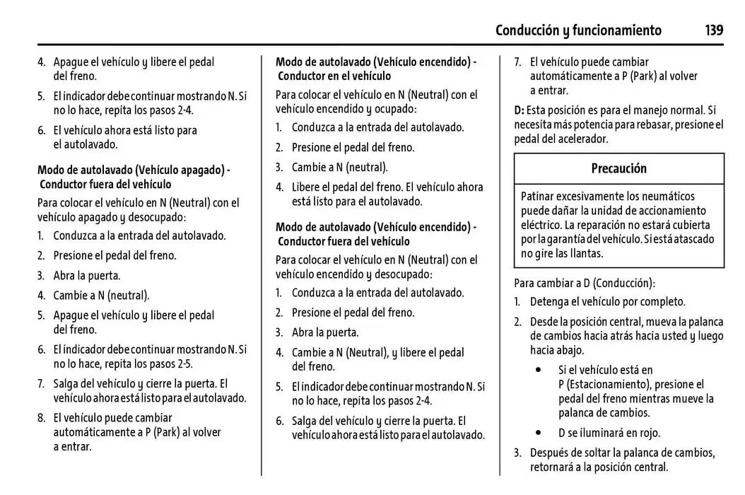 Catálogo de BrightDrop 400 Y BrightDrop 600 Manual del propietario 22 de enero al 31 de diciembre 2025 - Pagina 140