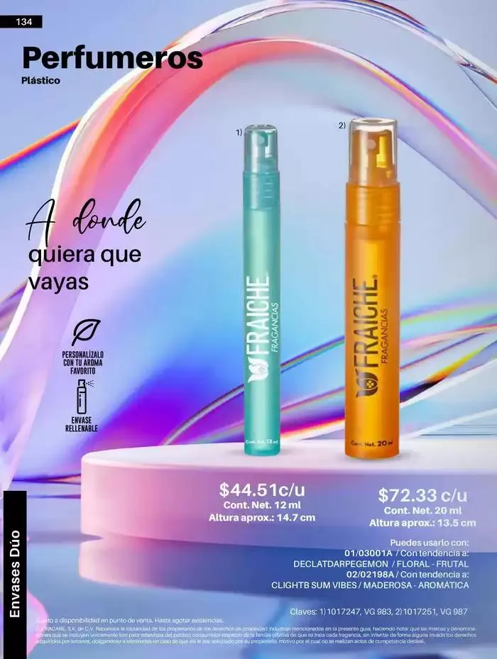 Catálogo de Catálogo 2025 3 de abril al 31 de diciembre 2025 - Pagina 134