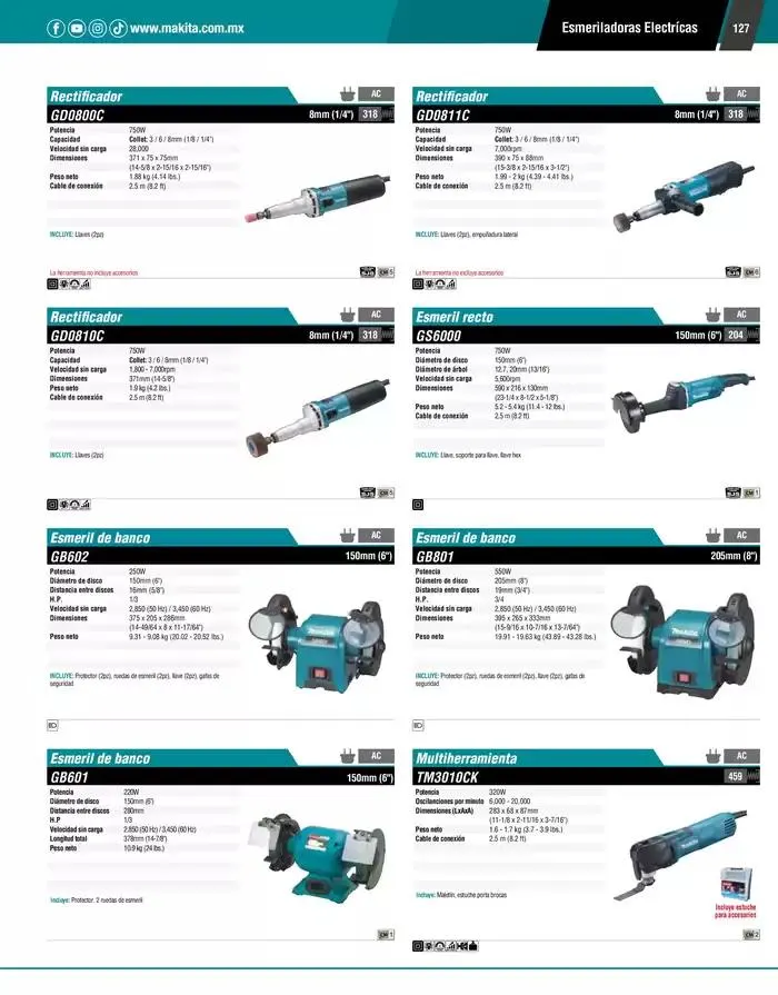 Catálogo de CATÁLOGO GENERAL 11 de abril al 31 de diciembre 2025 - Pagina 127