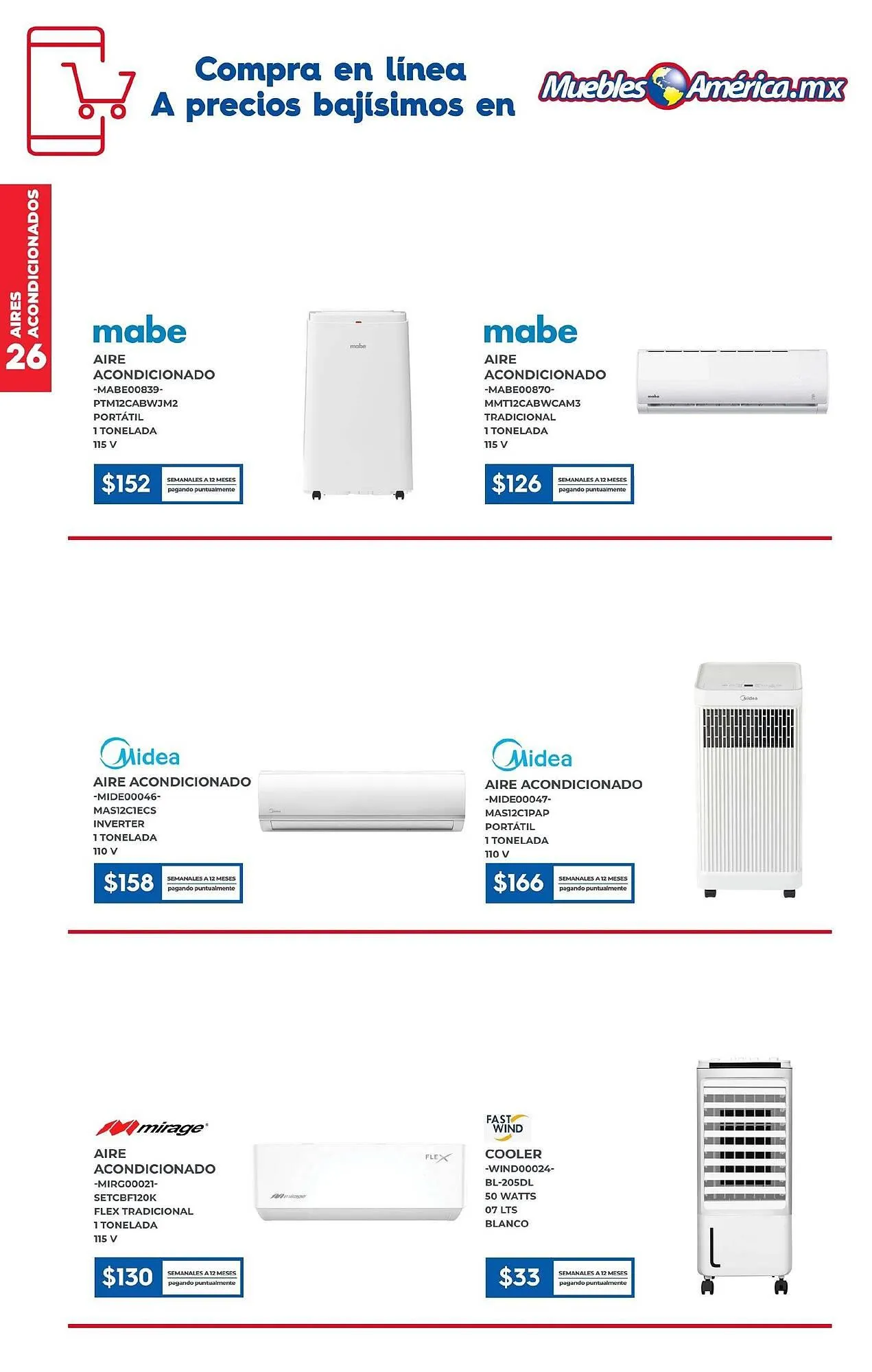 Catálogo de Catálogo Muebles América 21 de julio al 15 de agosto 2025 - Pagina 26