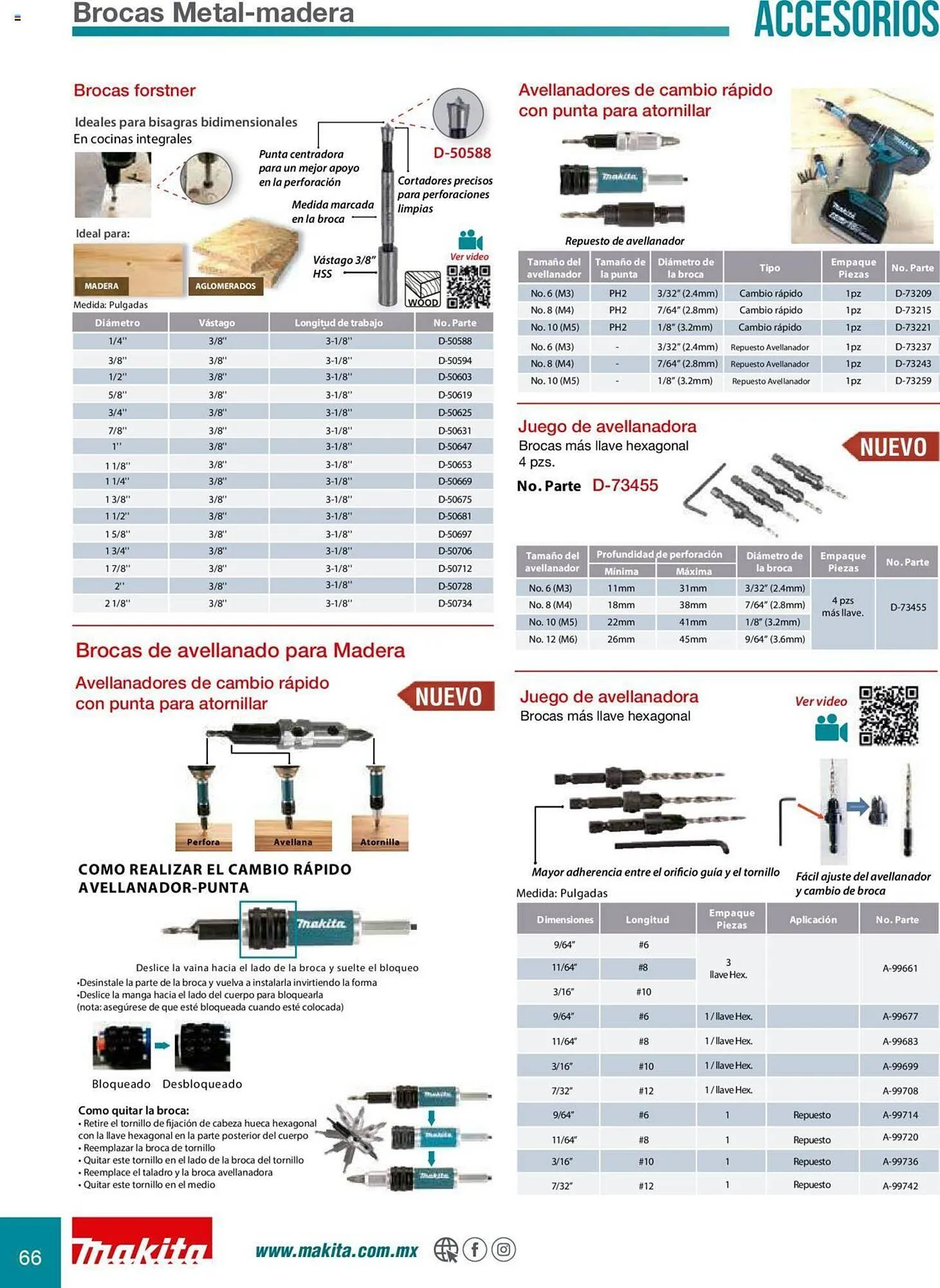 Catálogo de Catálogo Makita 8 de julio al 31 de diciembre 2025 - Pagina 66
