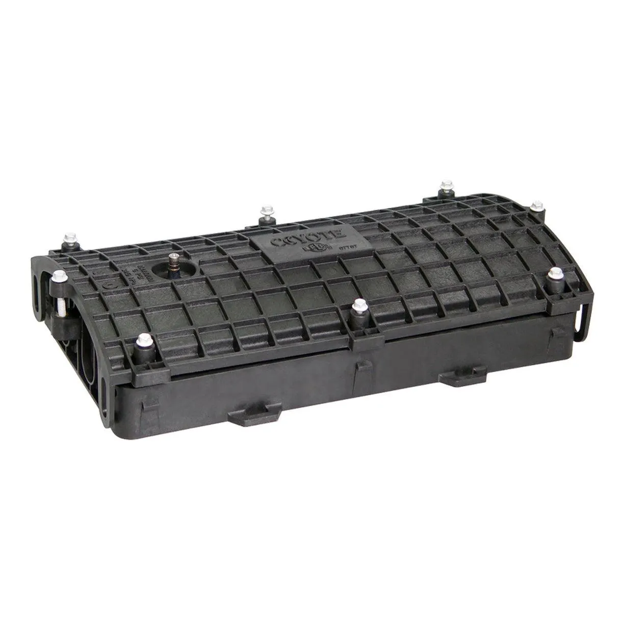 Cierre de empalme en línea Coyote Runt In-Line, 4 puertos, capacidad 4 charolas