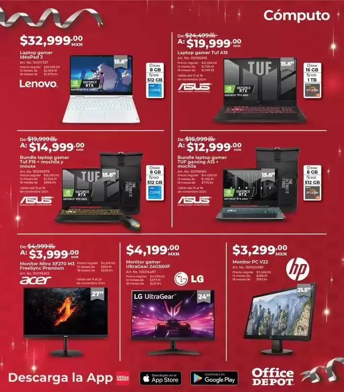 Catálogo de Office Depot - Folleto Noviembre 1 de noviembre al 30 de noviembre 2024 - Pagina 6