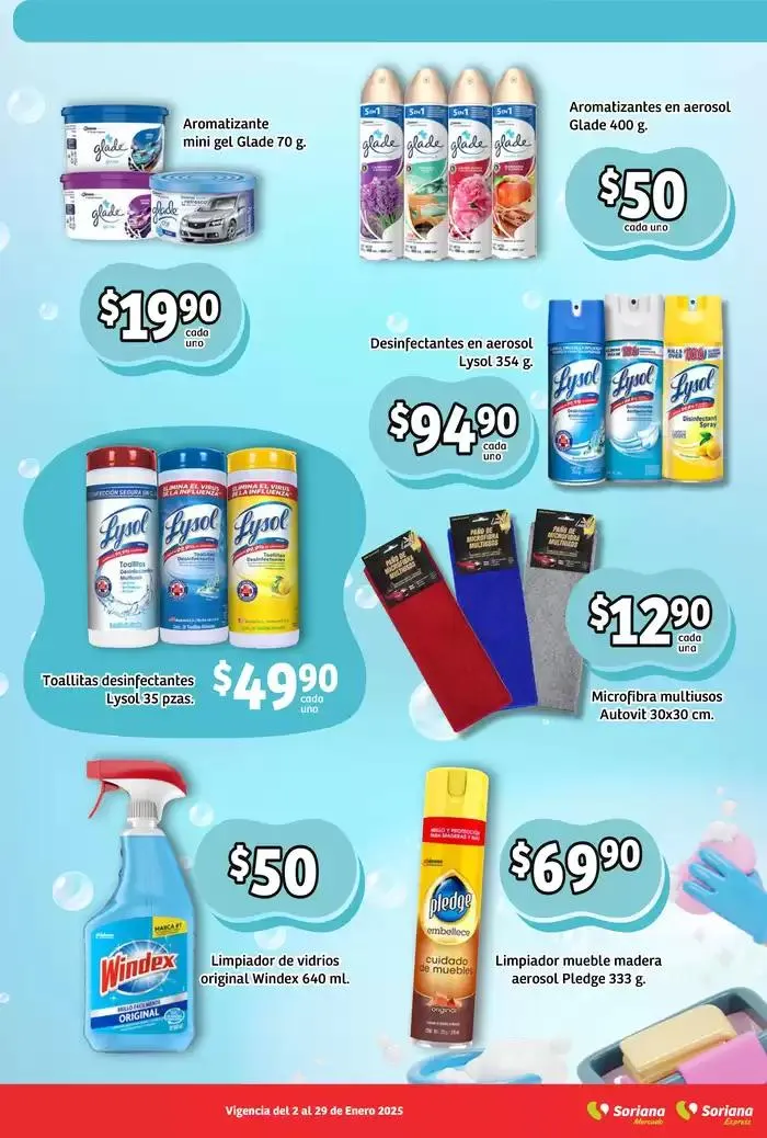 Catálogo de Ahorros relucientes Mercado Nacional 3 de enero al 29 de enero 2025 - Pagina 10