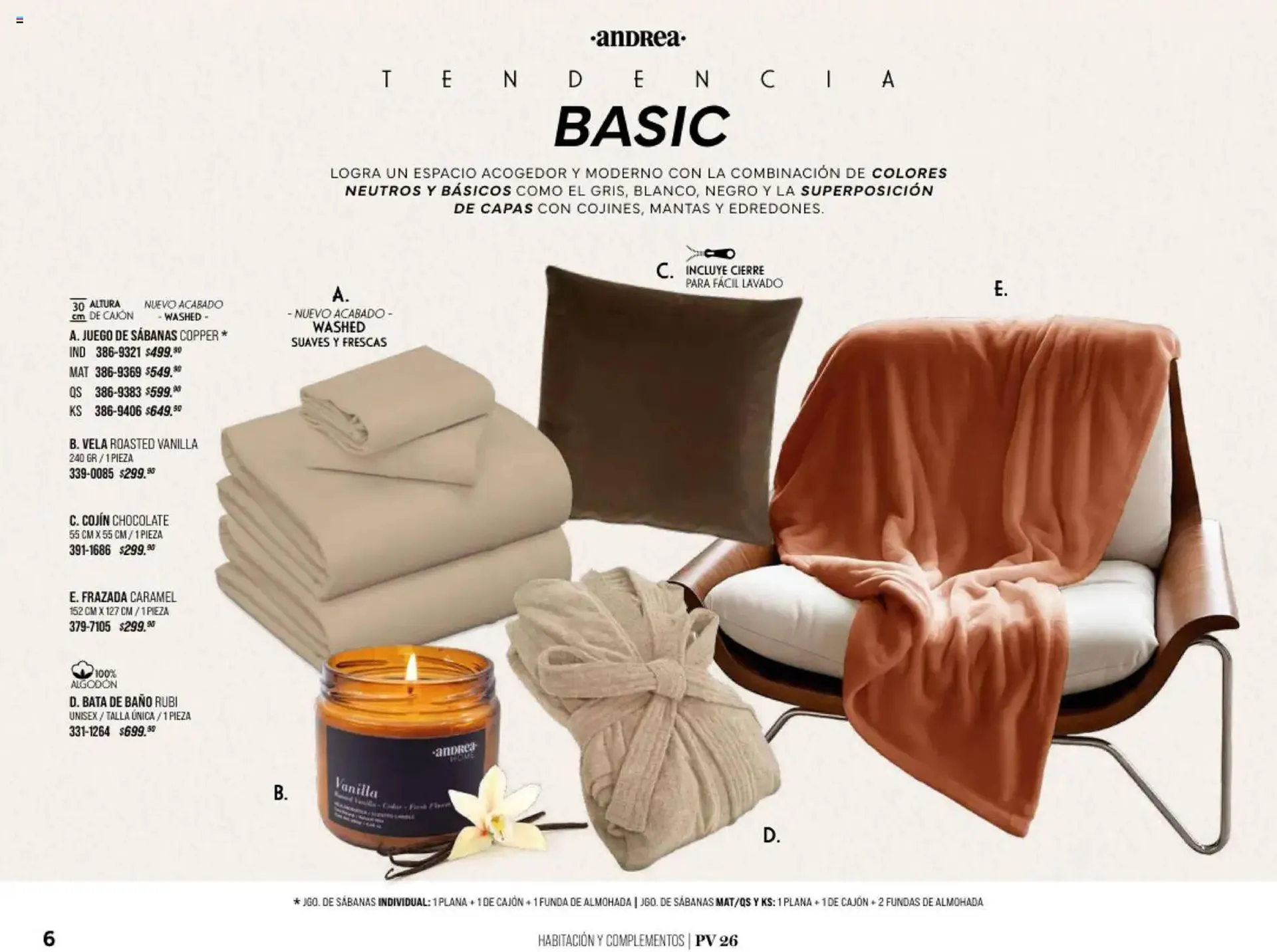 Catálogo de Catálogo Andrea 25 de enero al 23 de agosto 2026 - Pagina 6