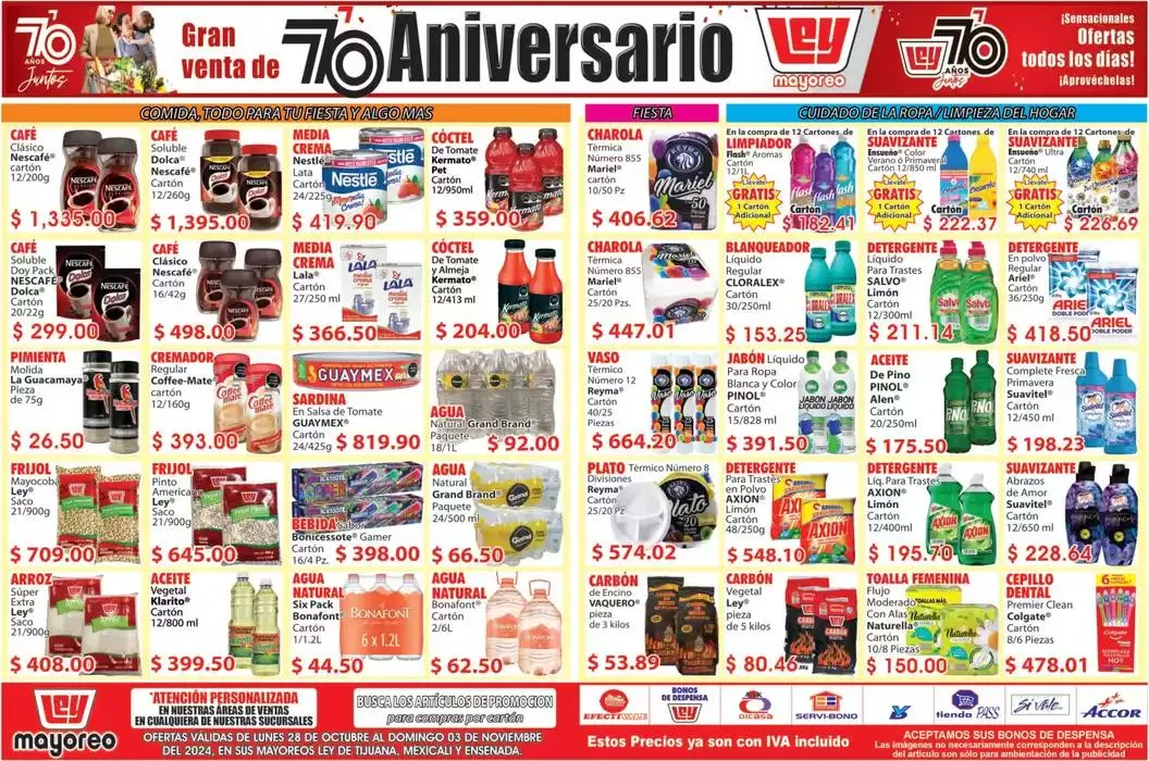 Catálogo de Mayoreo - Gran Venta de Aniversario 28 de octubre al 3 de noviembre 2024 - Pagina 2