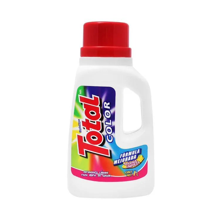 Detergente Total Liquido Ropa Color 1 Lt - Total - 1 pieza