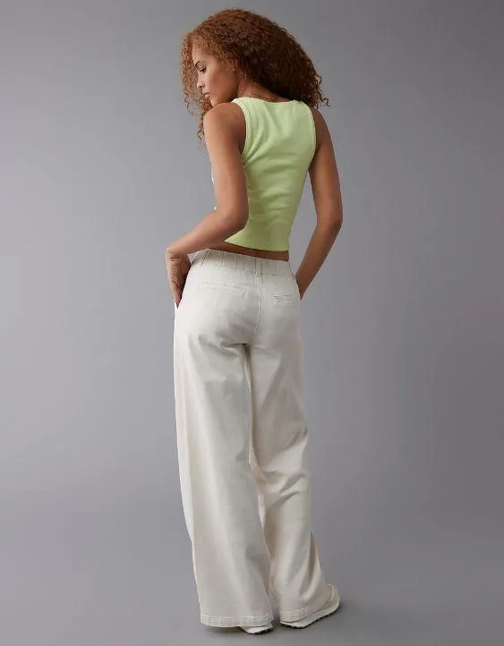 AE Main Squeeze Top Sin Mangas con Cuello Cuadrado