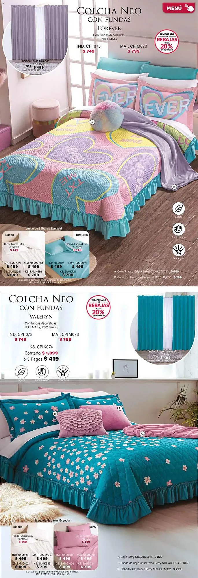 Catálogo de Catálogo Colchas Concord 1 de febrero al 2 de mayo 2026 - Pagina 86