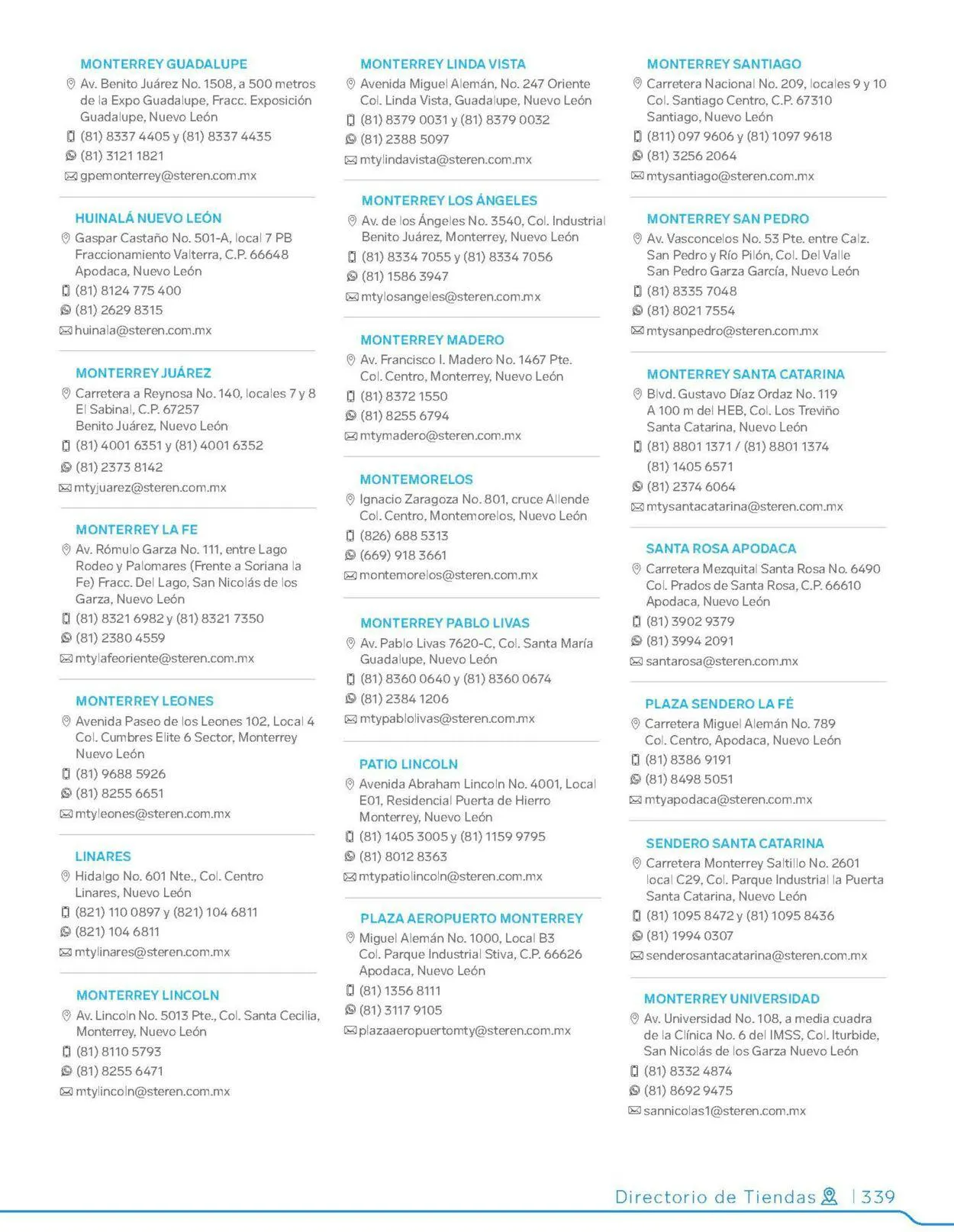Catálogo de Steren 1 de febrero al 31 de diciembre 2023 - Pagina 359