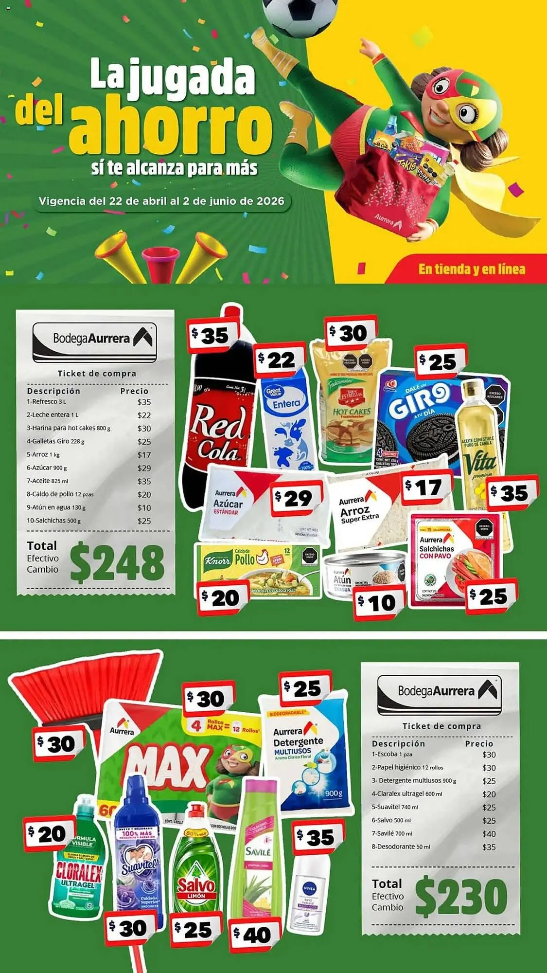 Folleto Bodega Aurrerá - 1