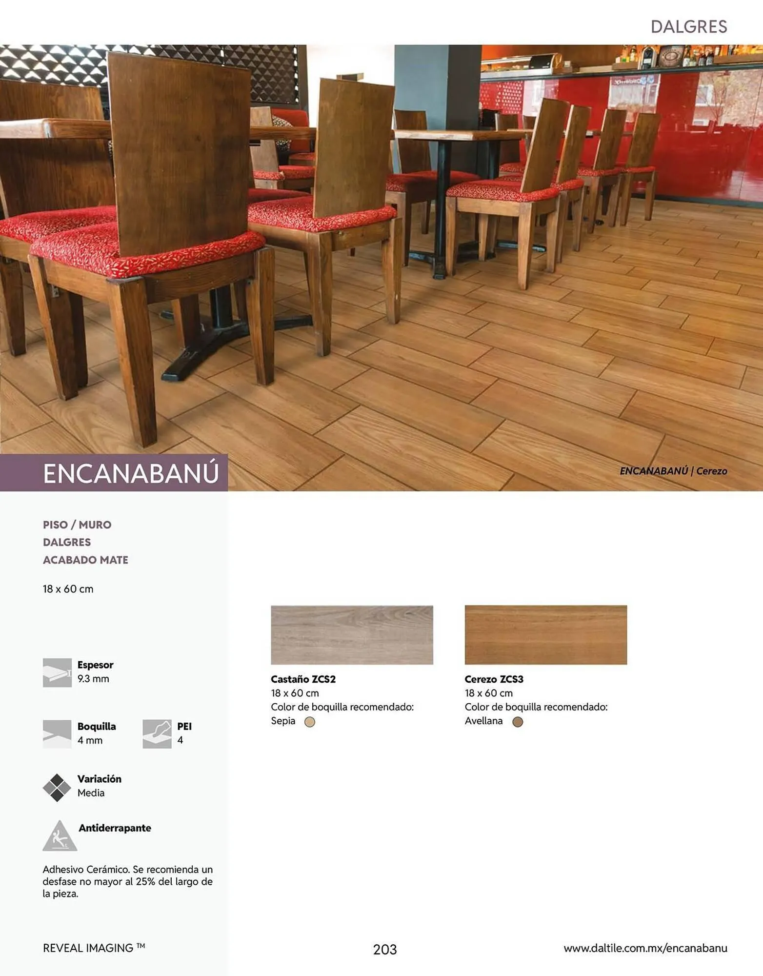 Catálogo de Catálogo Daltile 13 de enero al 31 de diciembre 2026 - Pagina 203