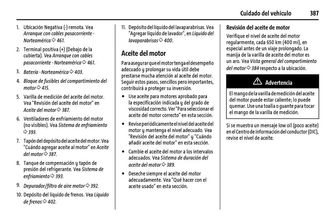 Catálogo de Cheyenne 2025 Manual del propietario 22 de enero al 31 de diciembre 2025 - Pagina 388