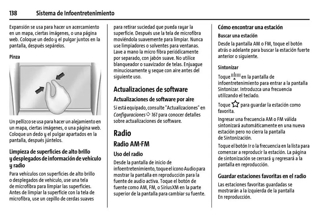 Catálogo de Chevrolet Corvette Stingray Manual del propietario 22 de enero al 31 de diciembre 2025 - Pagina 139