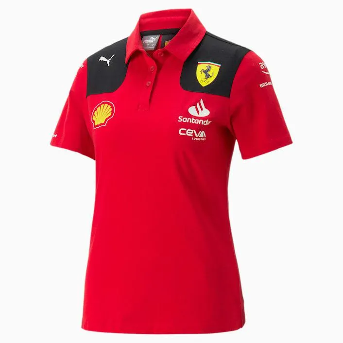 Polo para mujer Scuderia Ferrari Team