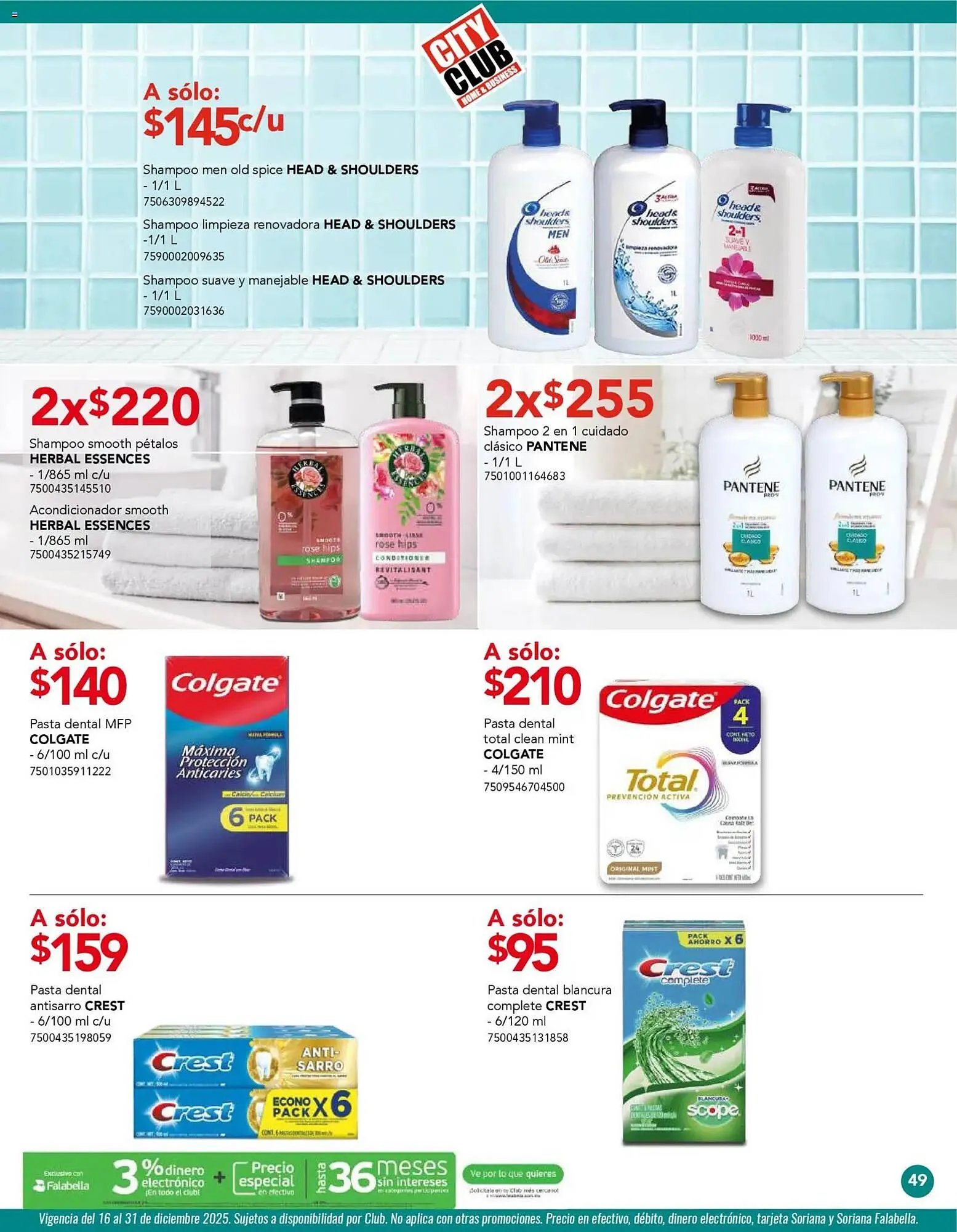 Catálogo de Catálogo City Club 1 de diciembre al 1 de enero 2026 - Pagina 49