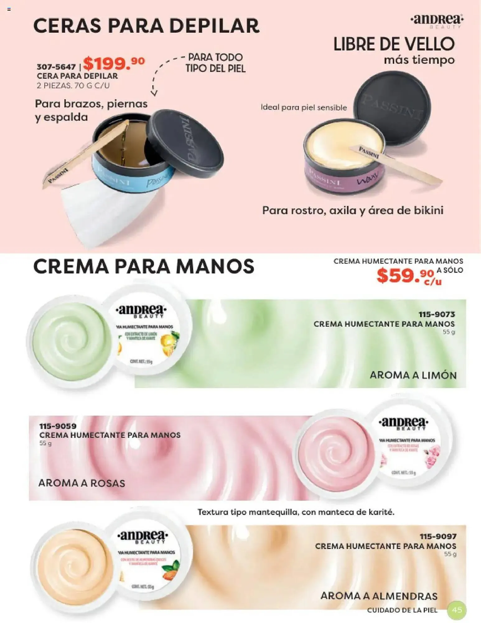 Catálogo de Catálogo Andrea 13 de julio al 24 de agosto 2025 - Pagina 45