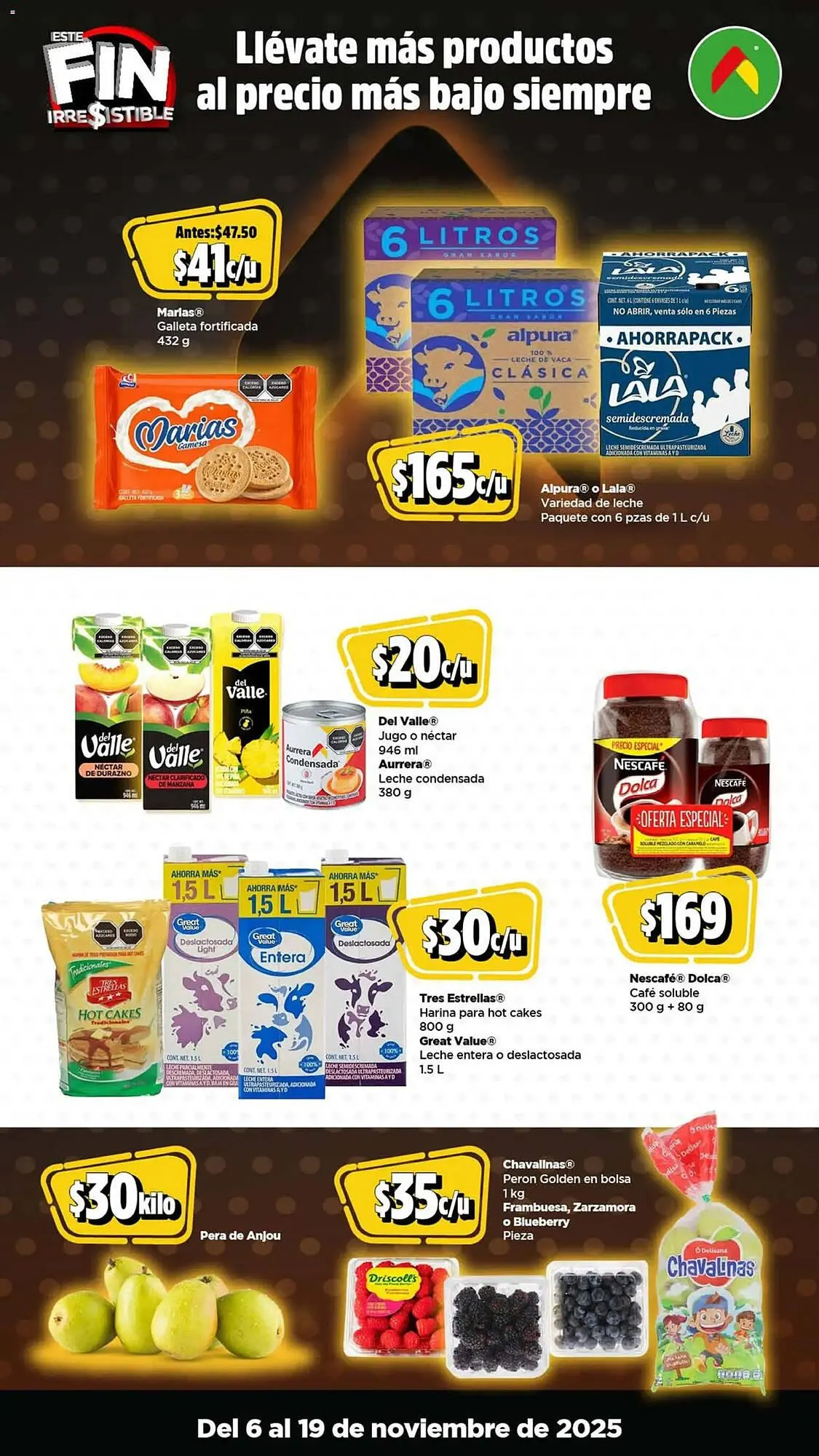 Catálogo de Folleto Bodega Aurrerá 6 de noviembre al 19 de noviembre 2025 - Pagina 2