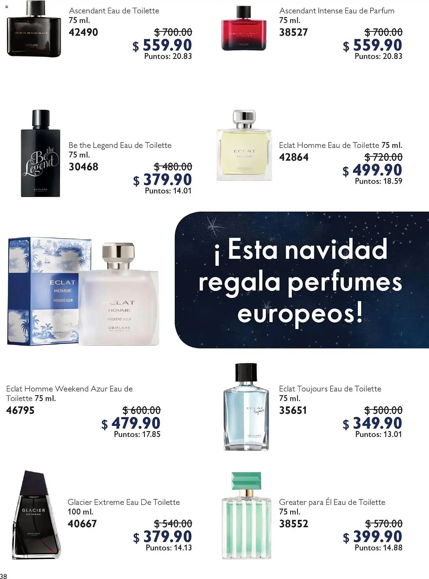Catálogo de Catálogo Oriflame 6 de diciembre al 27 de diciembre 2025 - Pagina 38
