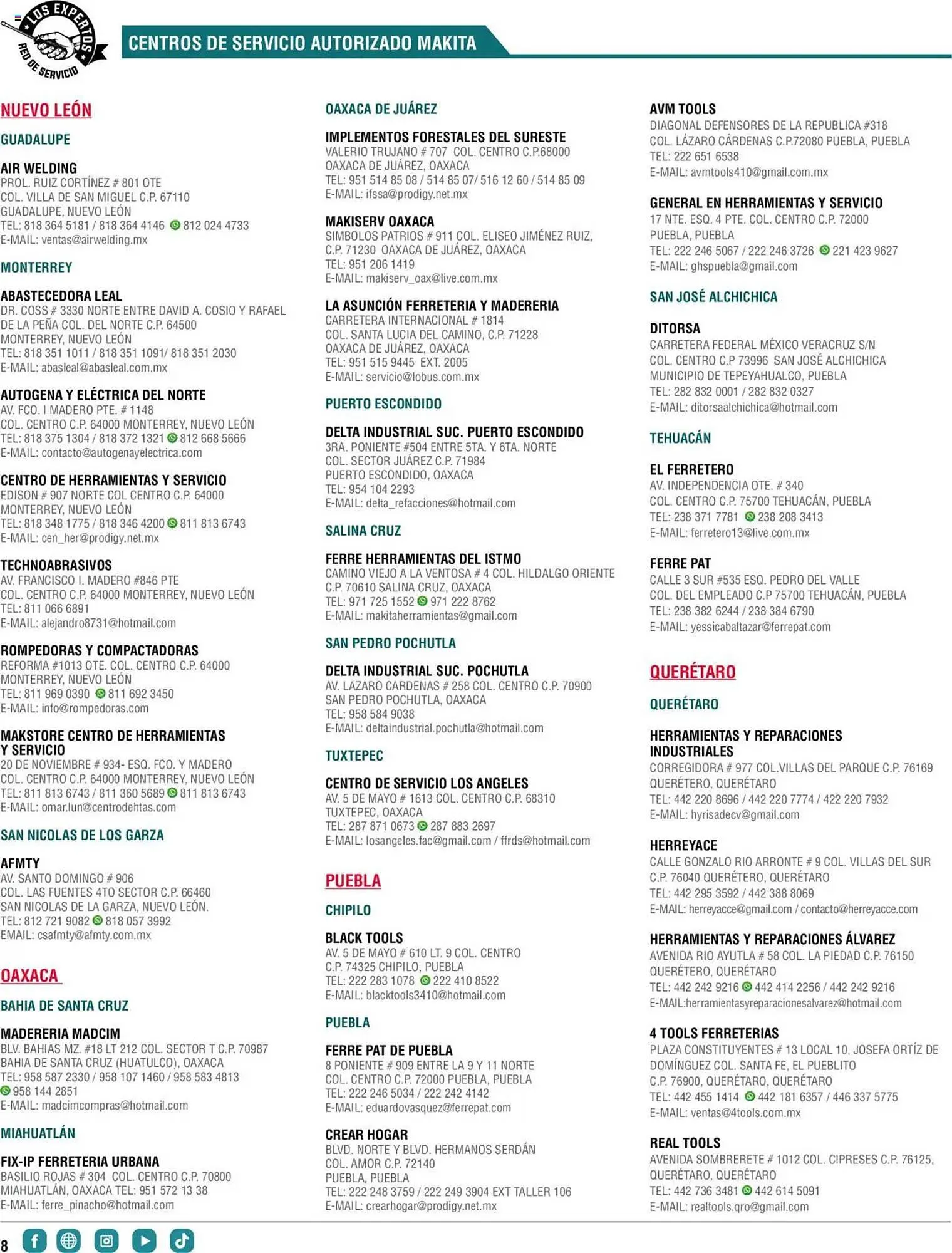 Catálogo de Catálogo Makita 4 de septiembre al 1 de julio 2026 - Pagina 8