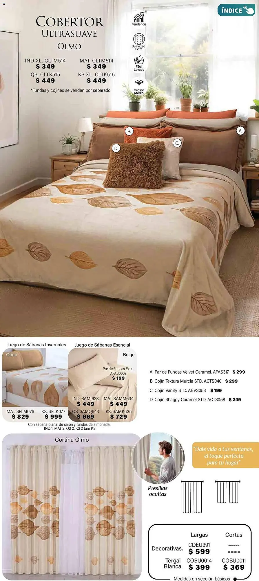 Catálogo de Catálogo Colchas Concord 1 de noviembre al 1 de febrero 2026 - Pagina 398