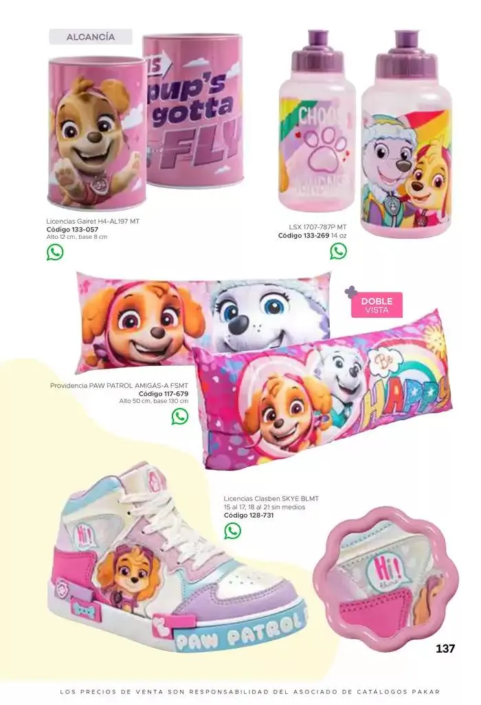 Catálogo de Pakar NiÑa 31 de enero al 31 de agosto 2025 - Pagina 137