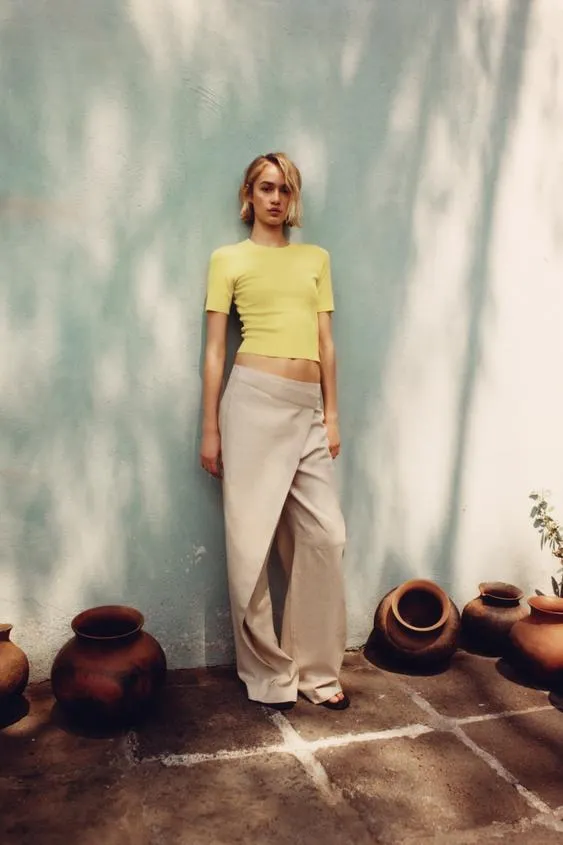 PANTALÓN PAREO CON LINO