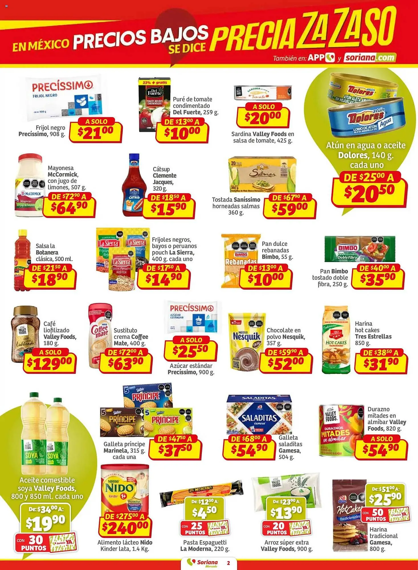 Catálogo de Folleto Soriana Mercado 26 de febrero al 11 de marzo 2026 - Pagina 2