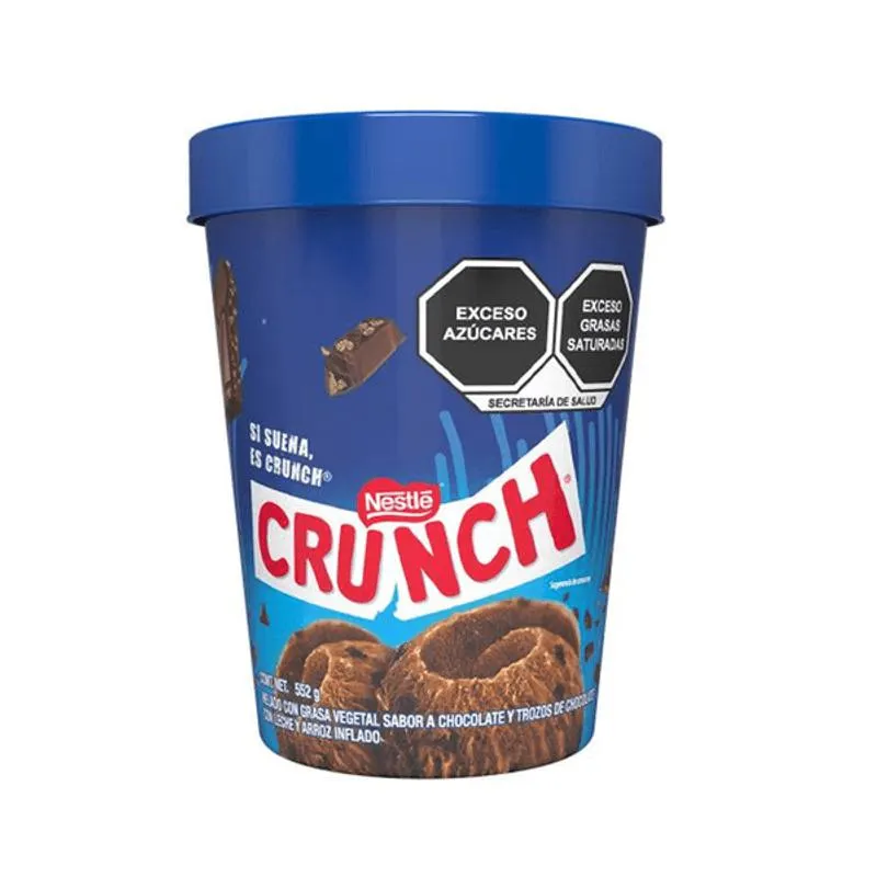 Nestle Helado Crunch Chocolate 552g