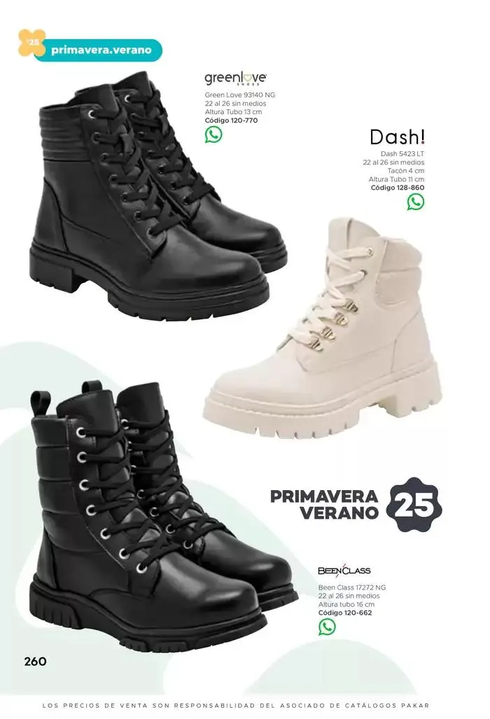 Catálogo de Pakar Mujer 31 de enero al 31 de agosto 2025 - Pagina 260