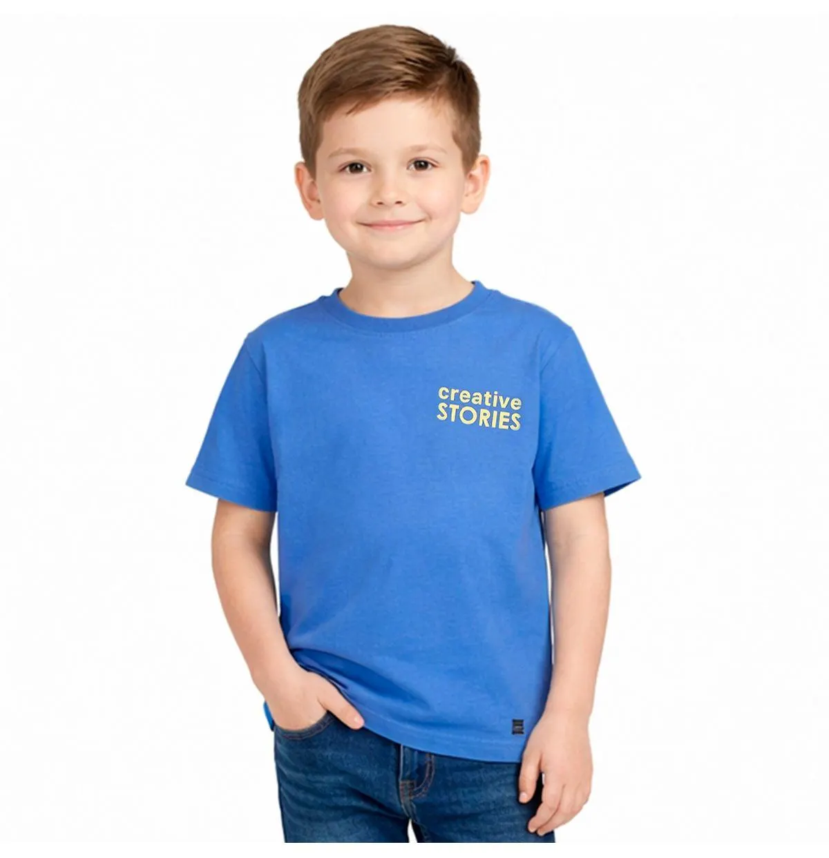 Playera Estivaneli Con Logo Para Niños HIFB-7100